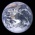 The earth seen from Apollo 17